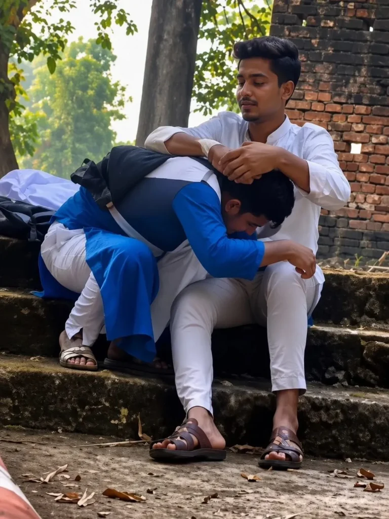 school Pakistani girl and boy
